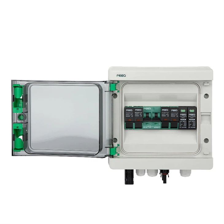 Combiner Box Solar Power System Connection