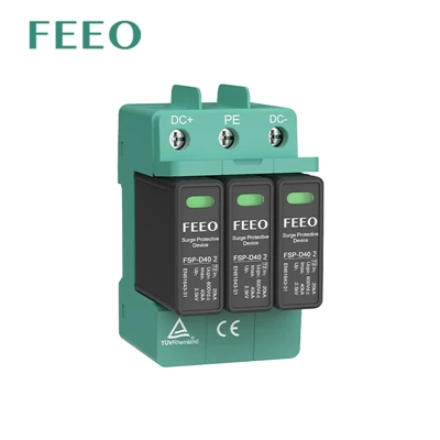 3P 1000VDC T2 Apparat Protettiv ta 'Surge