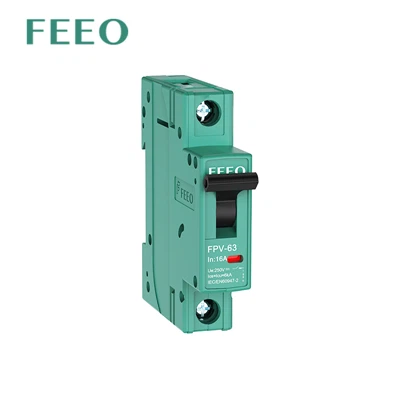 DC MCB 1P 250VDC 10KA Circuit Breaker